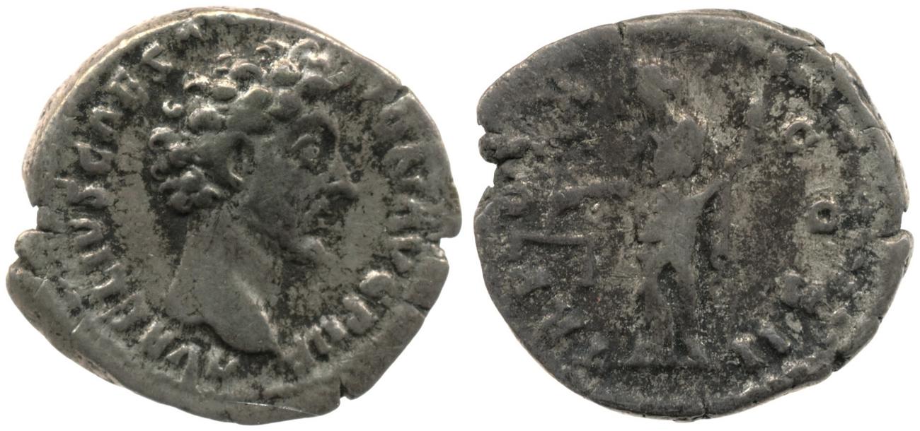 RIC III Antoninus Pius 466A, аверс, bm