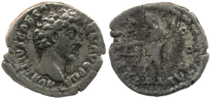 RIC III Antoninus Pius 466A, реверс, bm