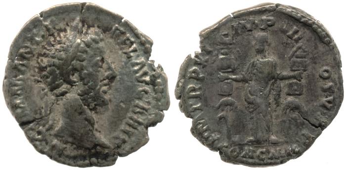 RIC III Commodus 126, реверс, bm