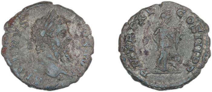 RIC IV Septimius Severus 207, реверс, bm