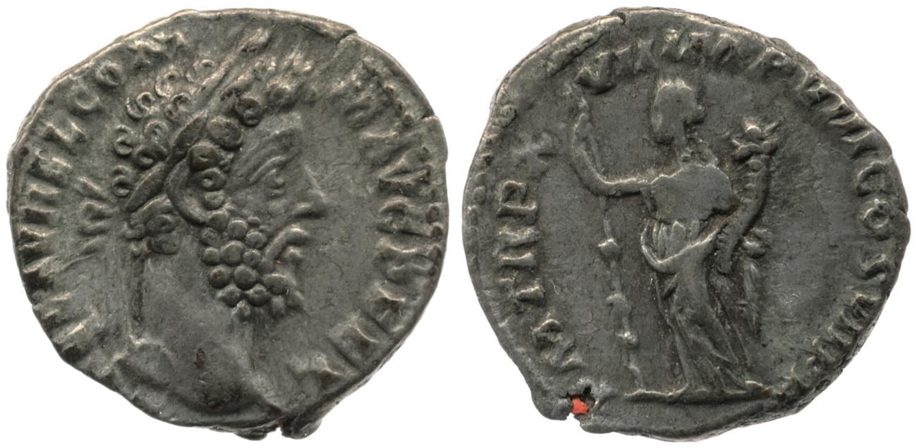 RIC III Commodus 233, аверс, bm