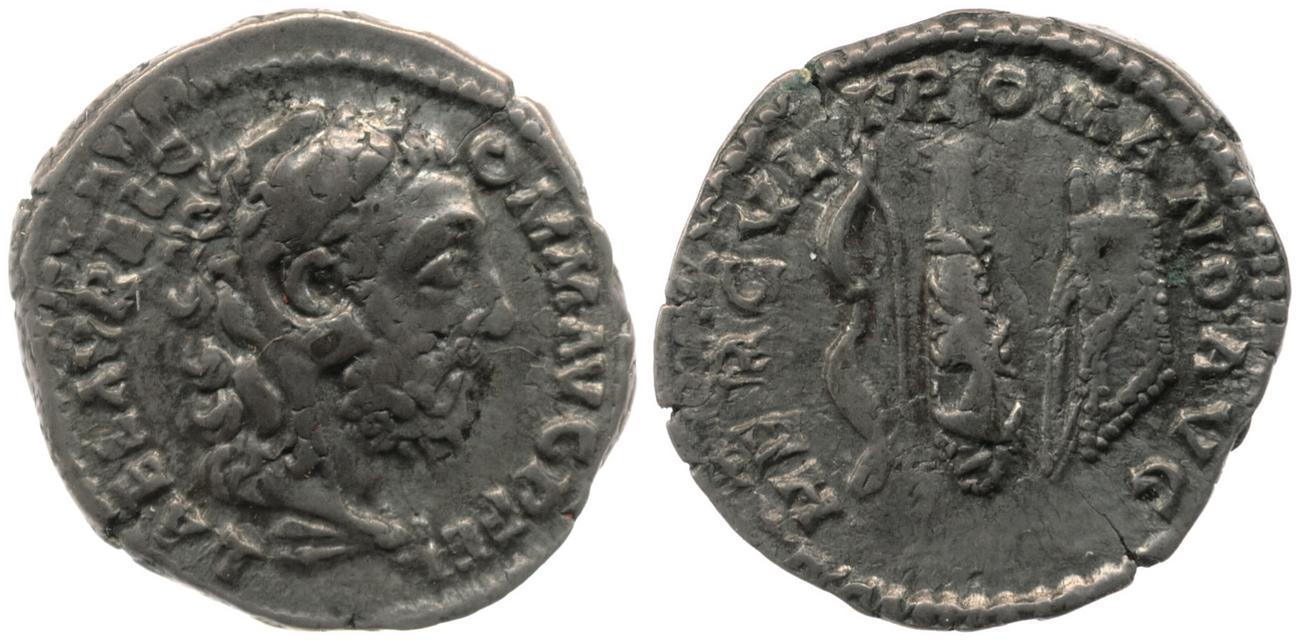 RIC III Commodus 253, аверс, bm