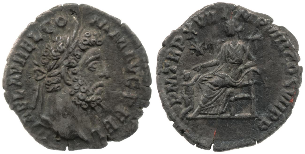 RIC III Commodus 236, аверс, bm