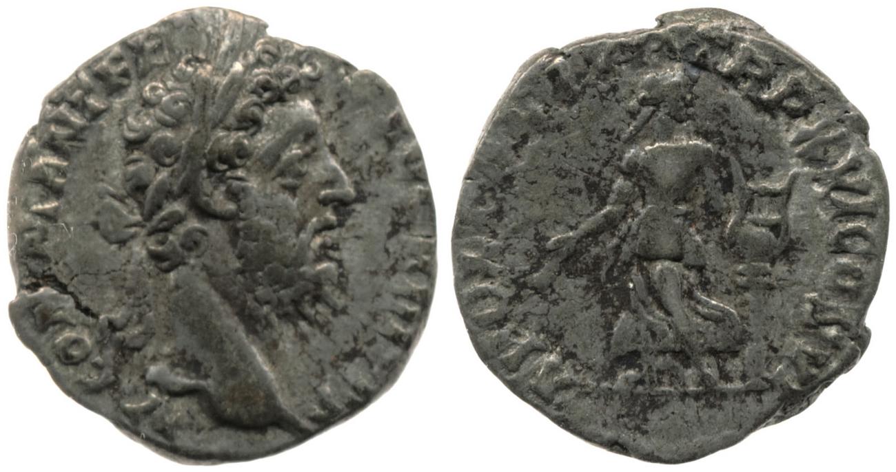RIC III Commodus 218, аверс, bm