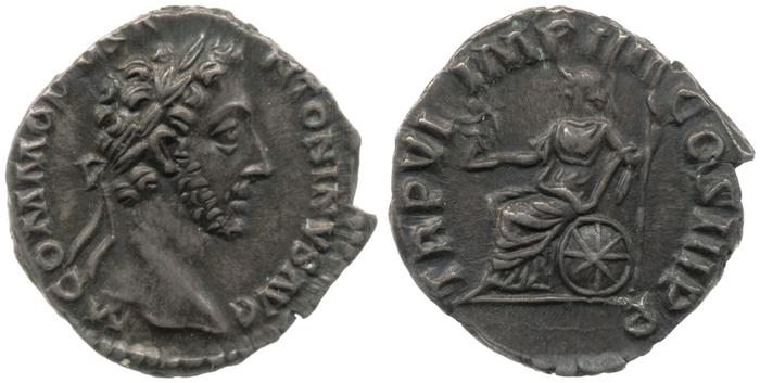 RIC III Commodus 12, реверс, bm