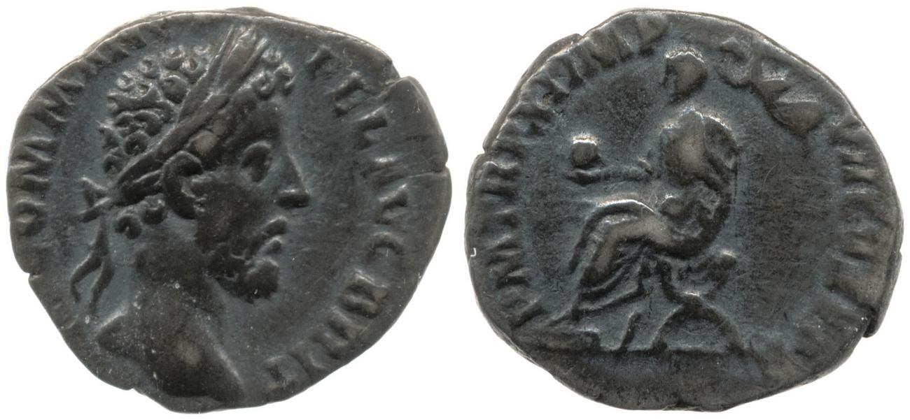 RIC III Commodus 125, аверс, bm