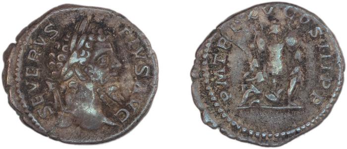 RIC IV Septimius Severus 214, реверс, bm