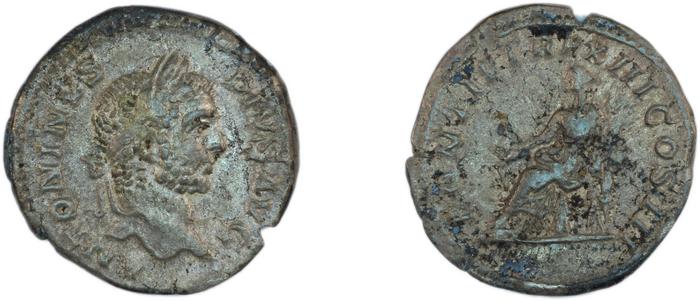 RIC IV Caracalla 116A, reverse, bm