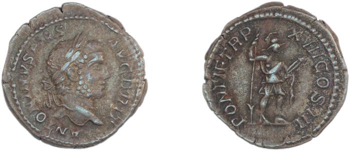 RIC IV Caracalla 117B, reverse, bm