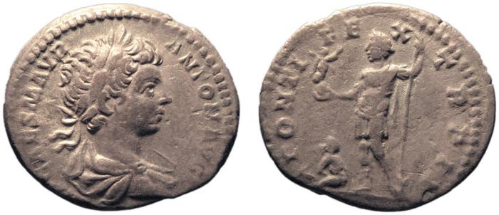 реверс RIC IV Caracalla 27A