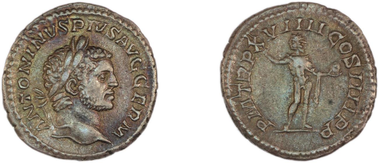RIC IV Caracalla 281B, аверс, bm