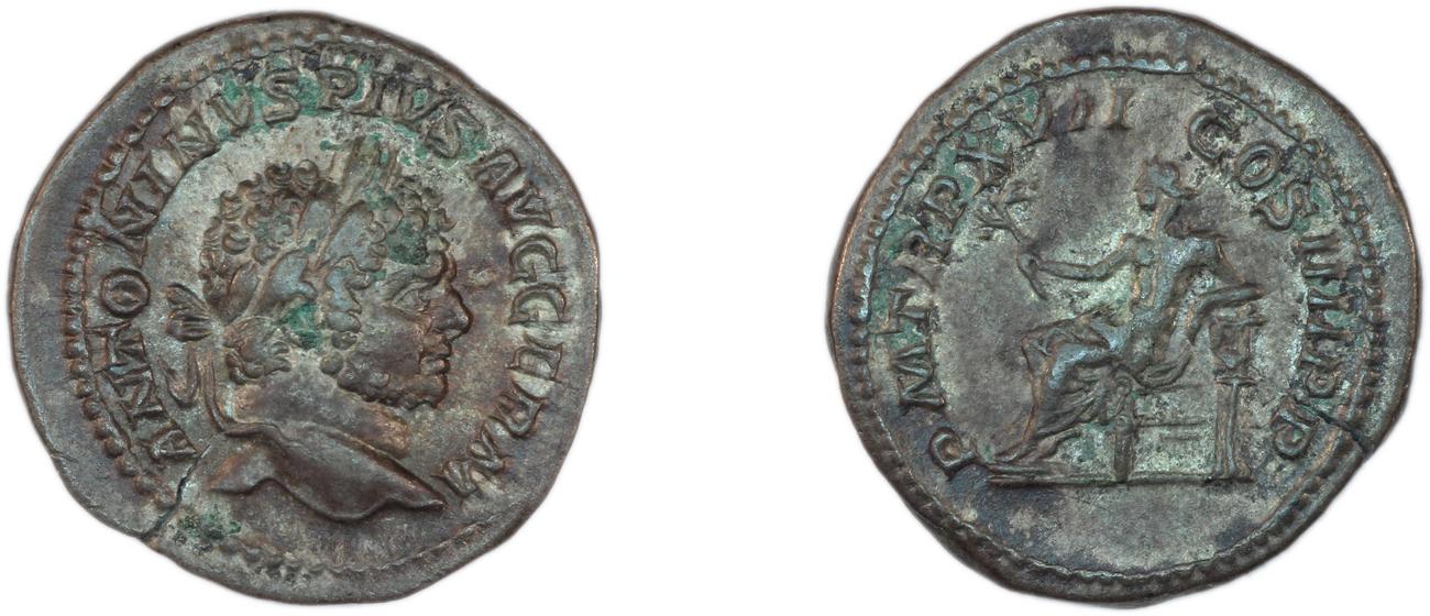 RIC IV Caracalla 238A, аверс, bm