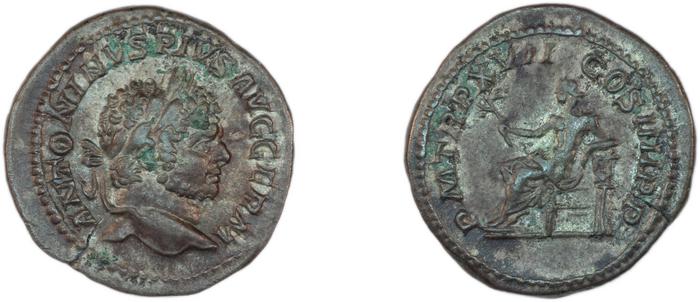 RIC IV Caracalla 238A, реверс, bm