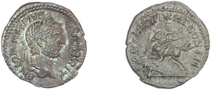 RIC IV Caracalla 118B, reverse, bm