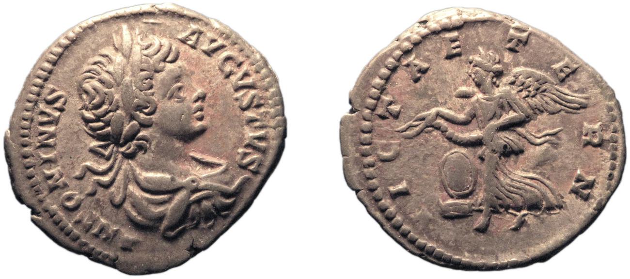 аверс RIC IV Caracalla 47A