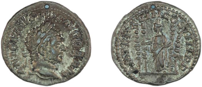 реверс RIC IV Caracalla 267