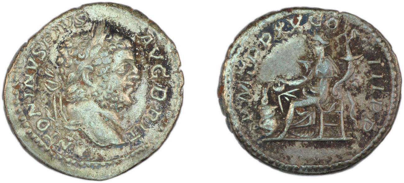 аверс RIC IV Caracalla 196