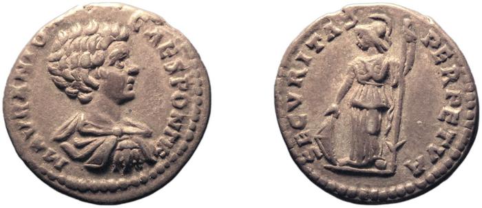 RIC IV Caracalla 330, реверс, bm