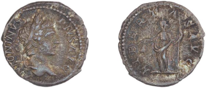реверс RIC IV Caracalla 161