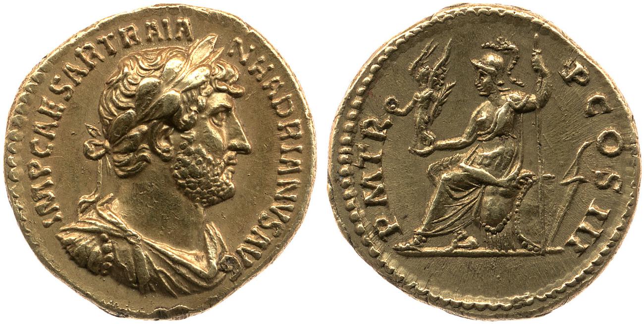 RIC II, Part 3 (second edition) Hadrian 538, аверс, bm