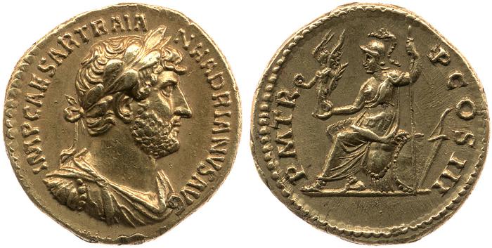 RIC II, Part 3 (second edition) Hadrian 538, реверс, bm