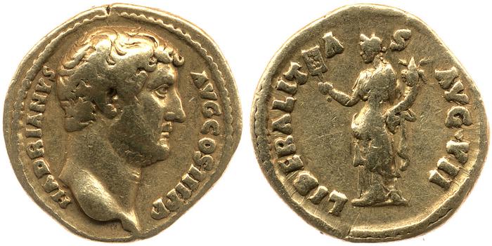 RIC II, Part 3 (second edition) Hadrian 2214, реверс, bm