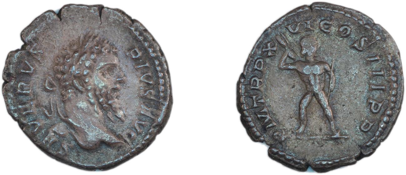 RIC IV Septimius Severus 216, аверс, bm