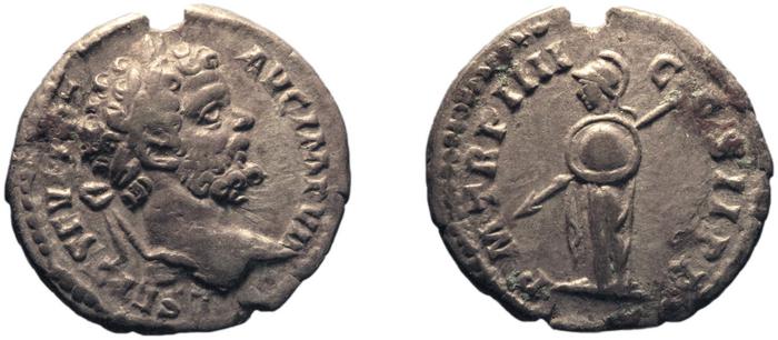 RIC IV Septimius Severus 71, реверс, bm