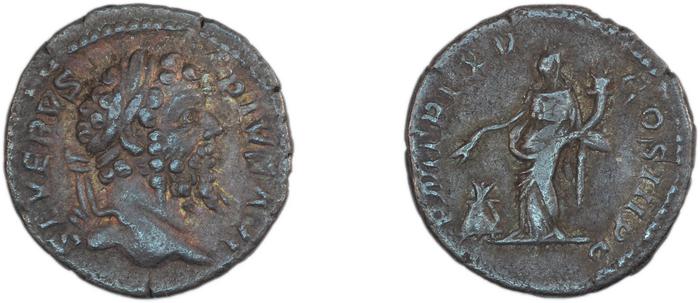 реверс RIC IV Septimius Severus 208
