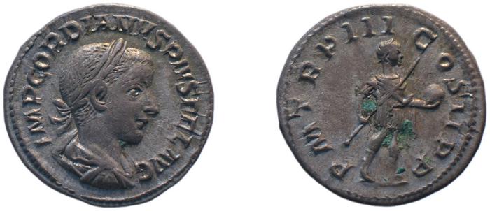 RIC IV Gordian III 115, реверс, bm