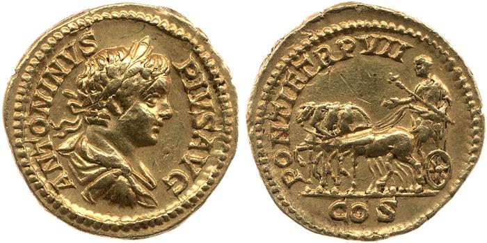 реверс RIC IV Caracalla 77