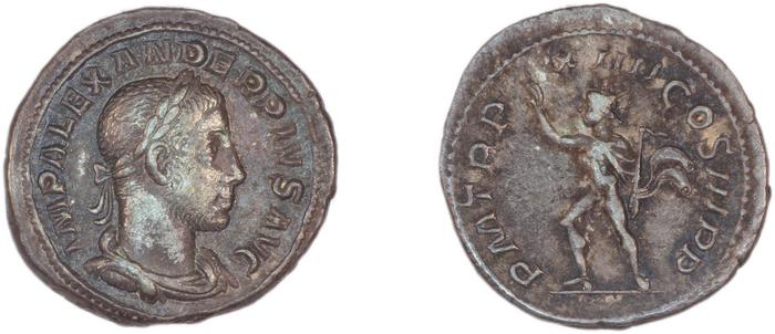 реверс RIC IV Severus Alexander 125