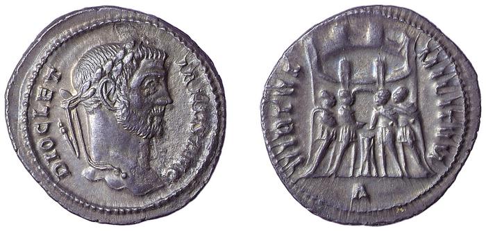 RIC VI Rome 40a, реверс, bm