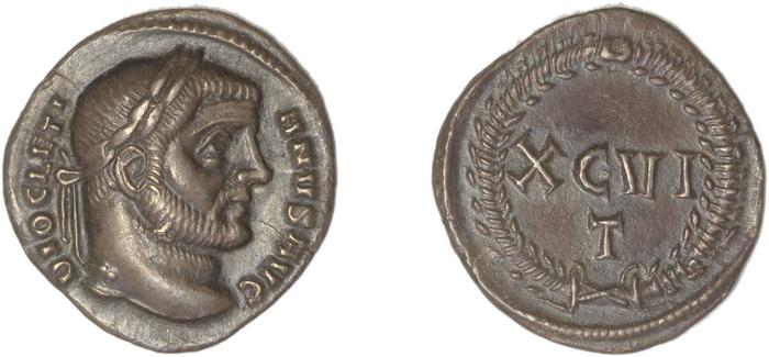 реверс RIC VI Ticinum 20a
