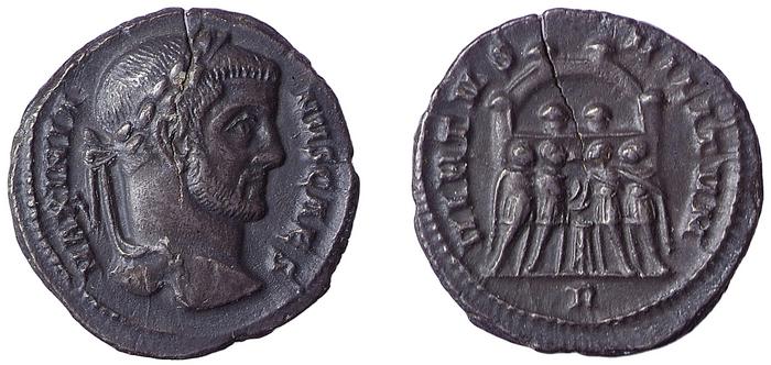 RIC VI Rome 42b, реверс, bm