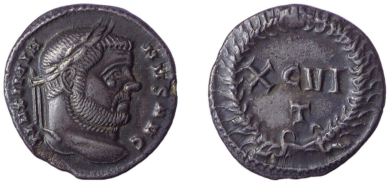 RIC VI Ticinum 20b, аверс, bm