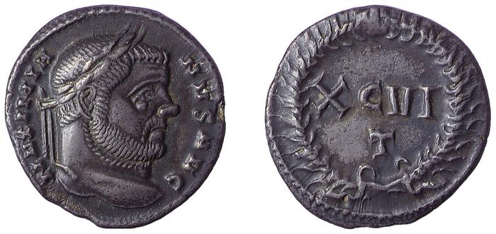 RIC VI Ticinum 20b, реверс, bm