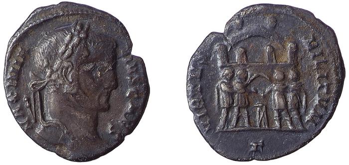 RIC VI Rome 42b, реверс, bm