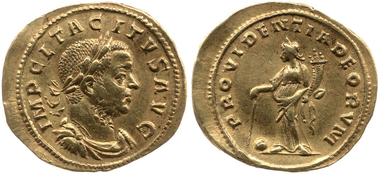 аверс RIC V Tacitus 9
