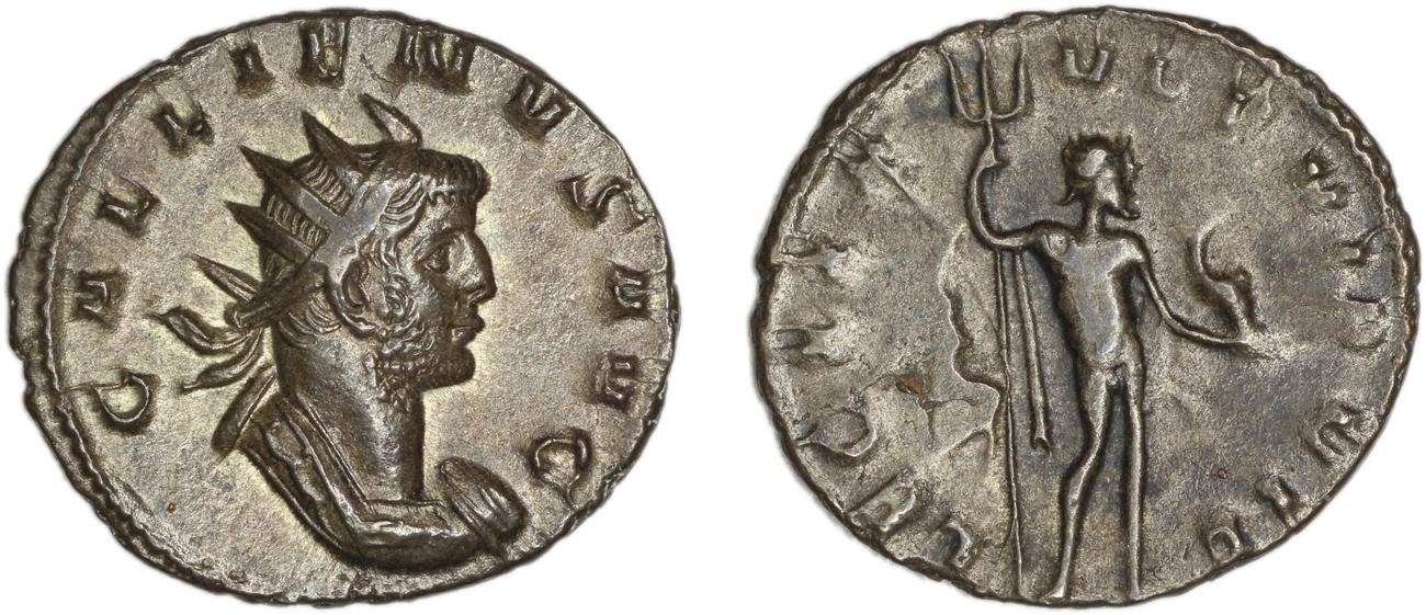аверс RIC V Gallienus (joint reign) 368
