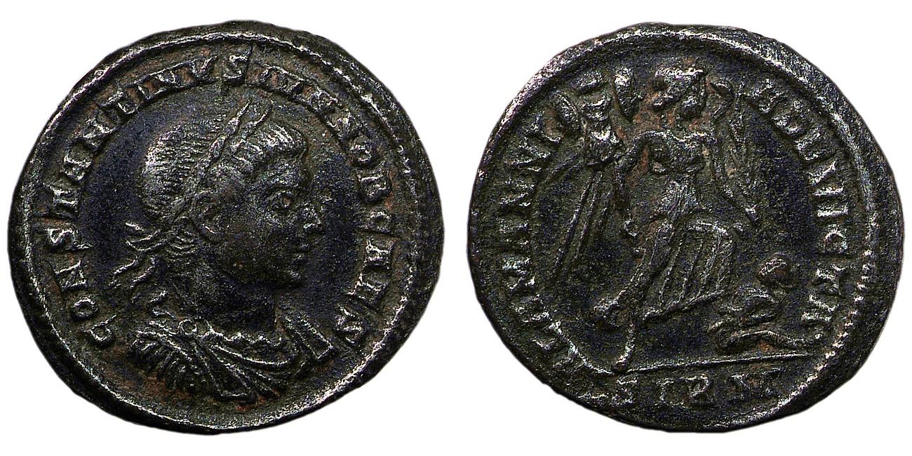 аверс RIC VII Sirmium 50
