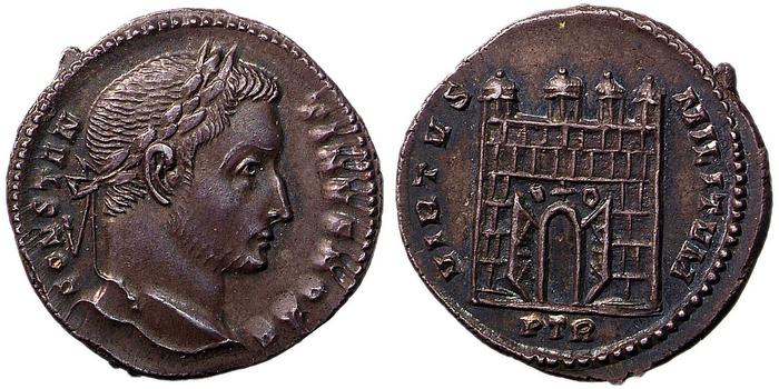 RIC VI Treveri 636, реверс, bm