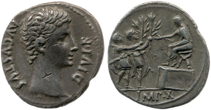 реверс RIC I (second edition) Augustus 165A