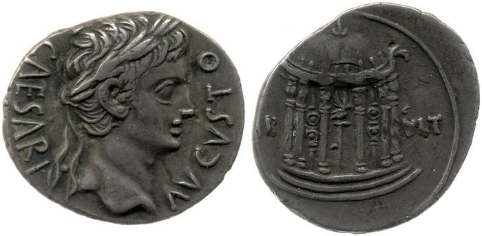 реверс RIC I (second edition) Augustus 105A