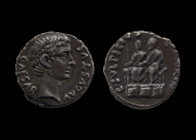RIC I (second edition) Augustus 407, реверс, bm
