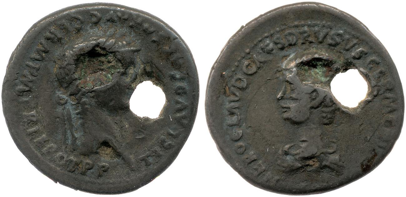 RIC I (second edition) Claudius 83, аверс, bm