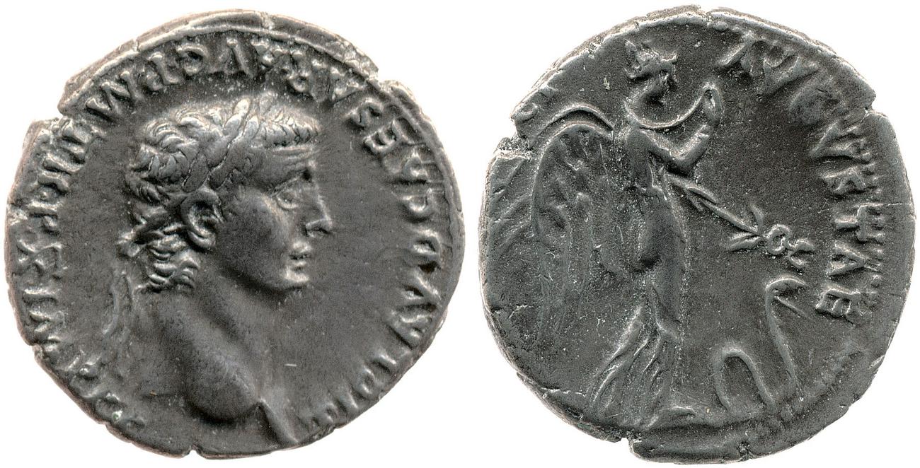 RIC I (second edition) Claudius 52, аверс, bm