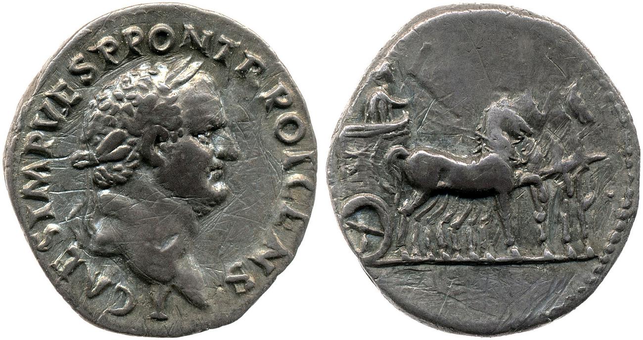 аверс RIC II, Part 1 (second edition) Vespasian 531