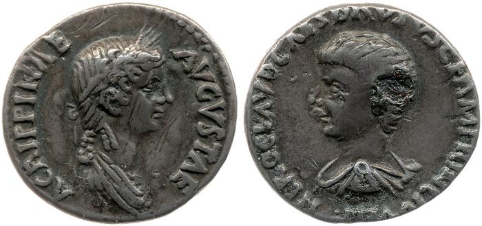 RIC I (second edition) Claudius 75, реверс, bm