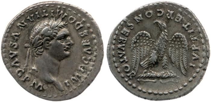 RIC II, Part 1 (second edition) Domitian 144, реверс, bm